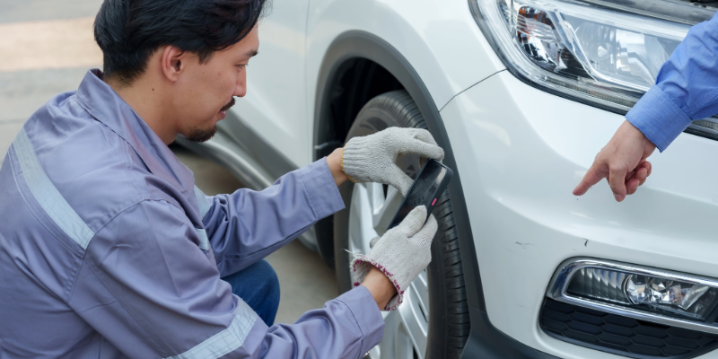 BMW Bumper Repair