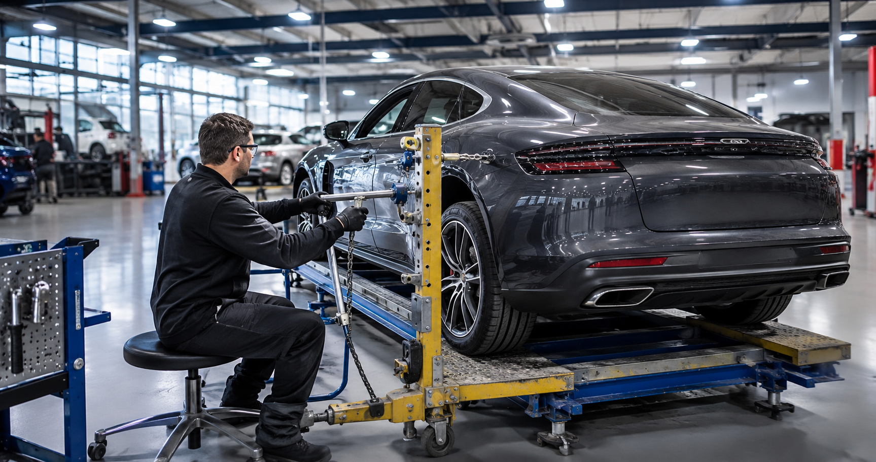 Contact Ourisman Body Shop for Chevrolet paint and touch-up services