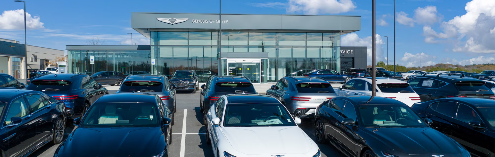Exterior View of Genesis of Greer Dealership