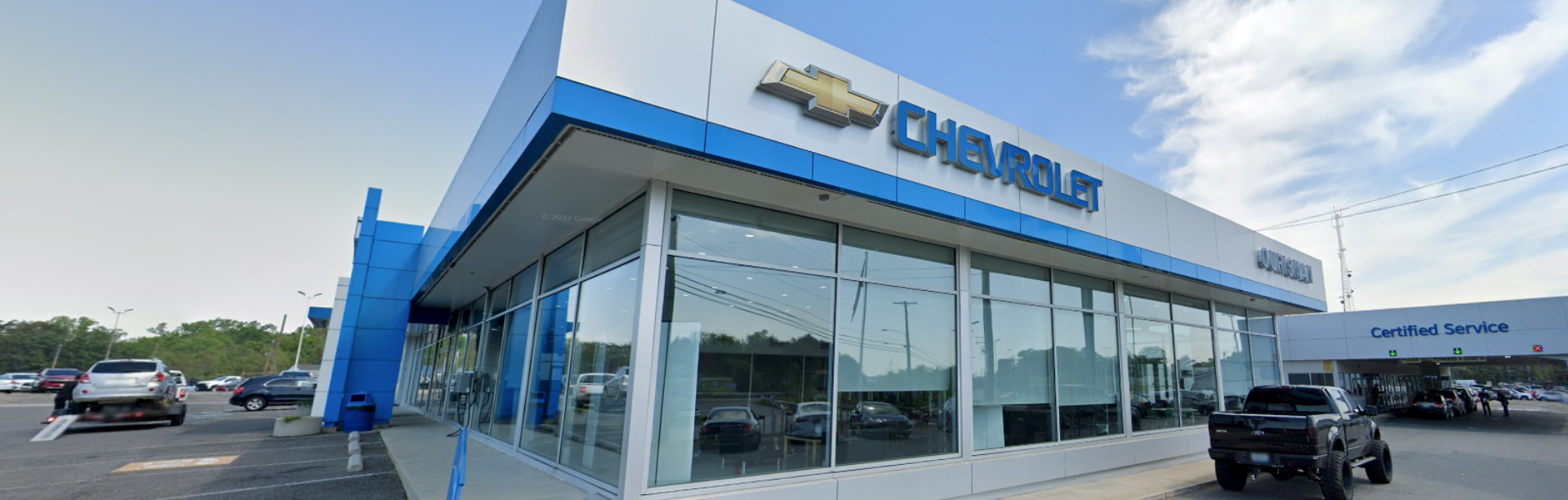 Exterior view of Ourisman Chevrolet of Marlow Heights