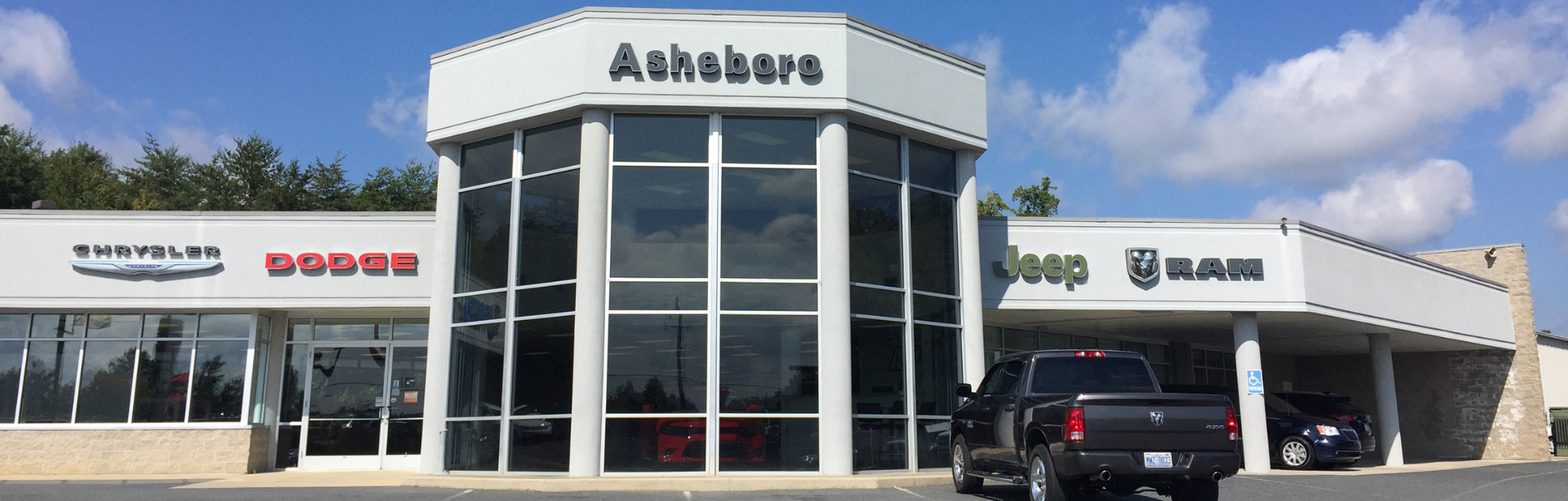 Asheboro Chrysler Dodge Jeep Ram storefront