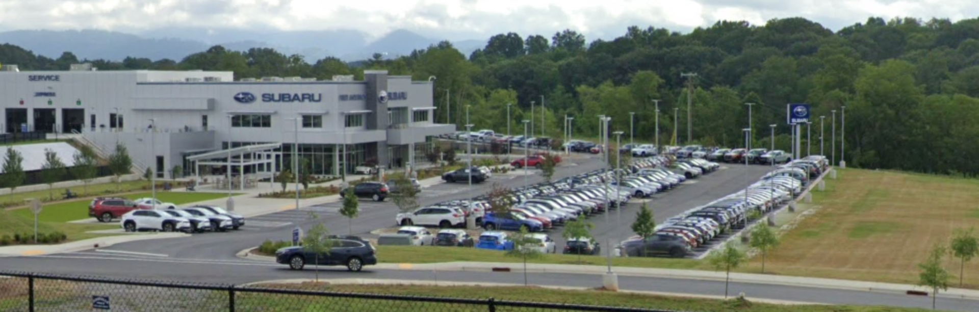 Exterior view of Fred Anderson Subaru