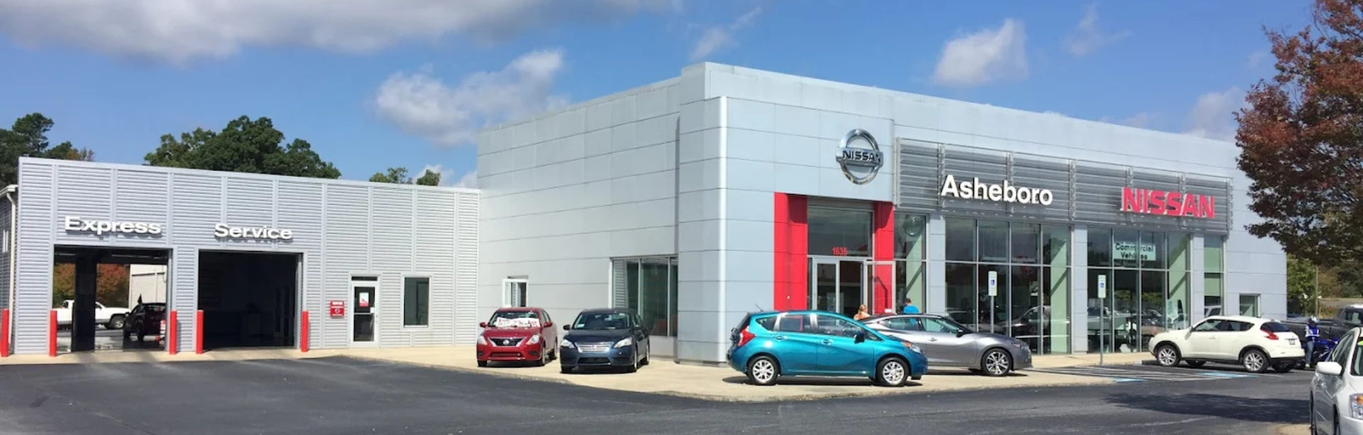 Asheboro Nissan storefront