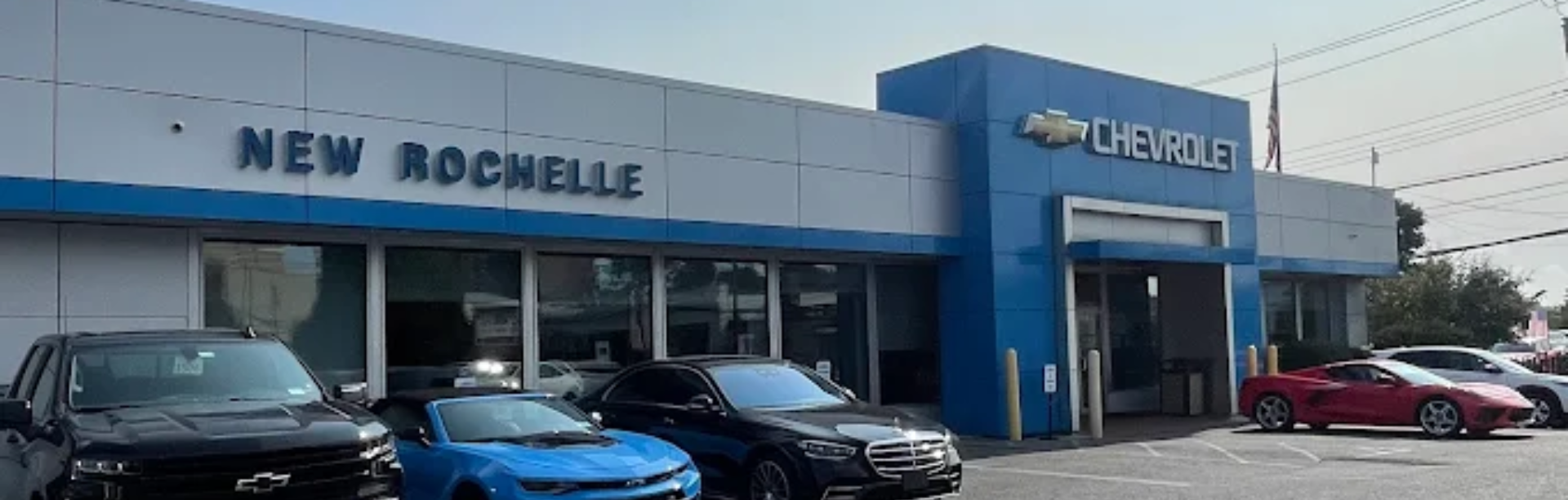 Exterior view of New Rochelle Chevrolet dealership