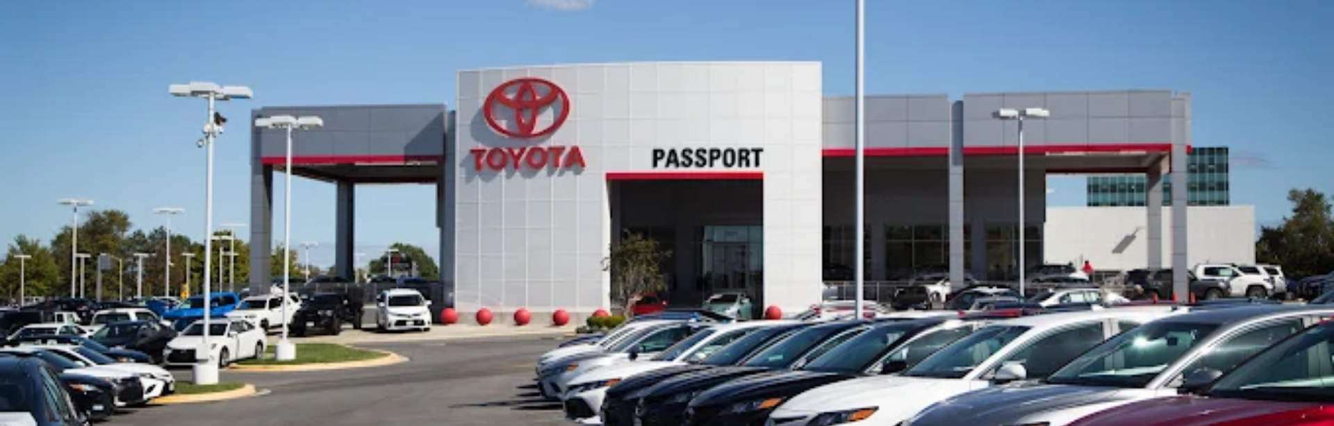 Exterior view of Passport Toyota
