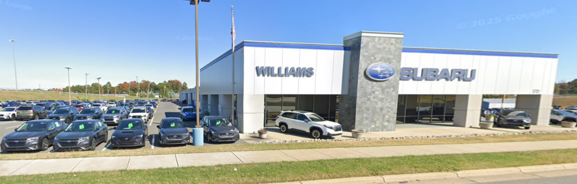 Exterior view of Williams Subaru