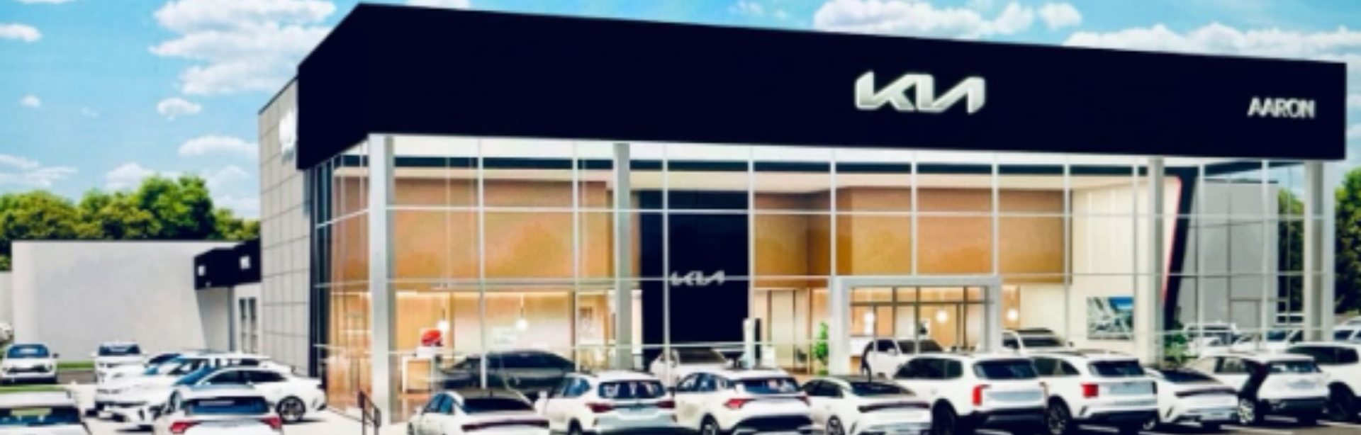 Aaron Kia of Corona exterior view