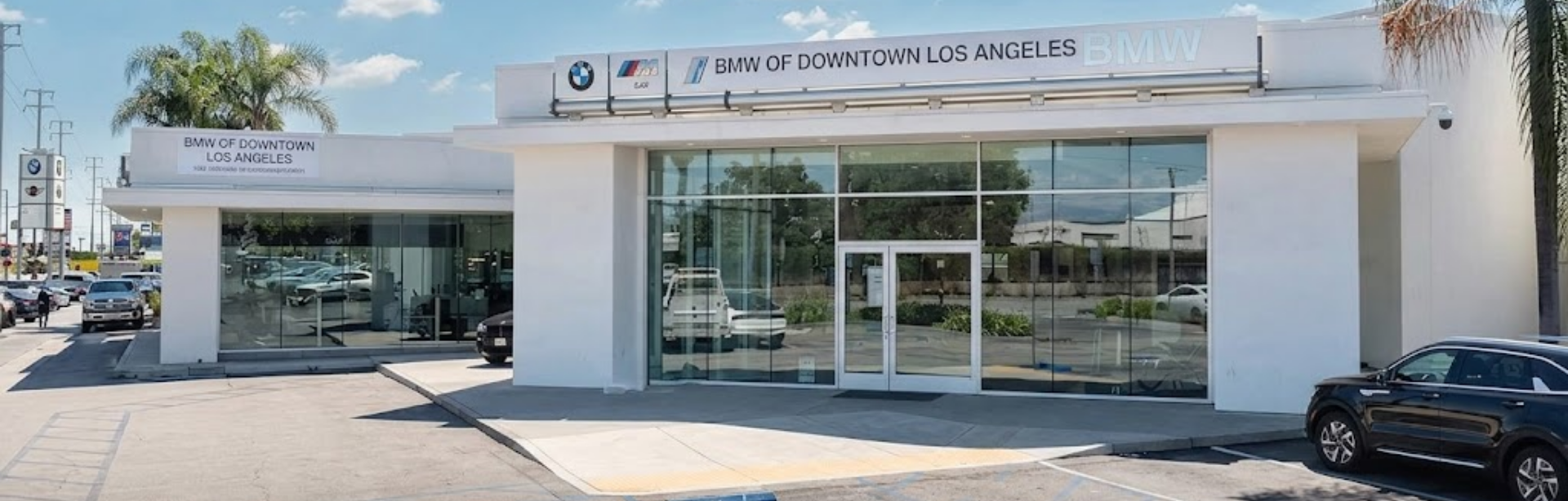 Exterior view of BMW of Downtown Los Angeles