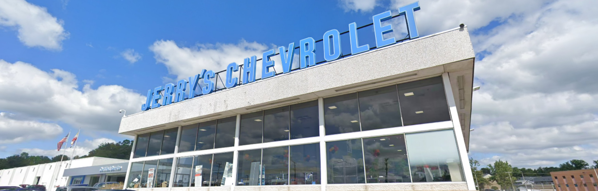 Exterior view of Jerry's Chevrolet