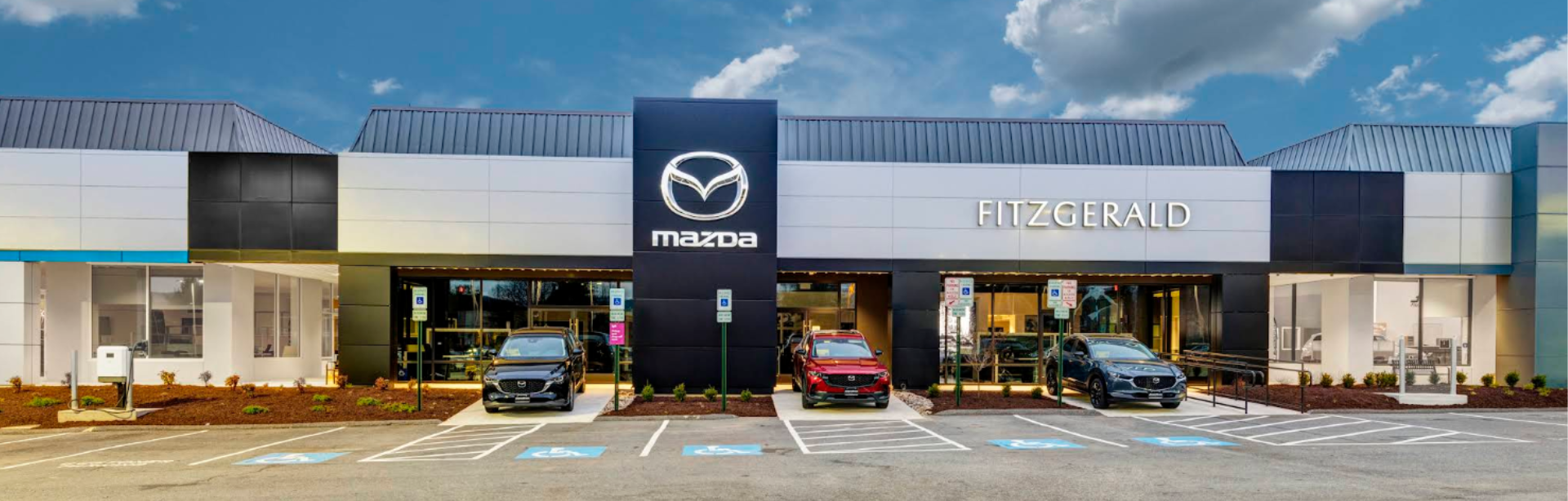 Exterior view of Fitzgerald Mazda Frederick dealership