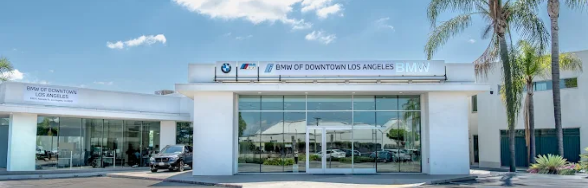 Exterior view of BMW of Downtown Los Angeles