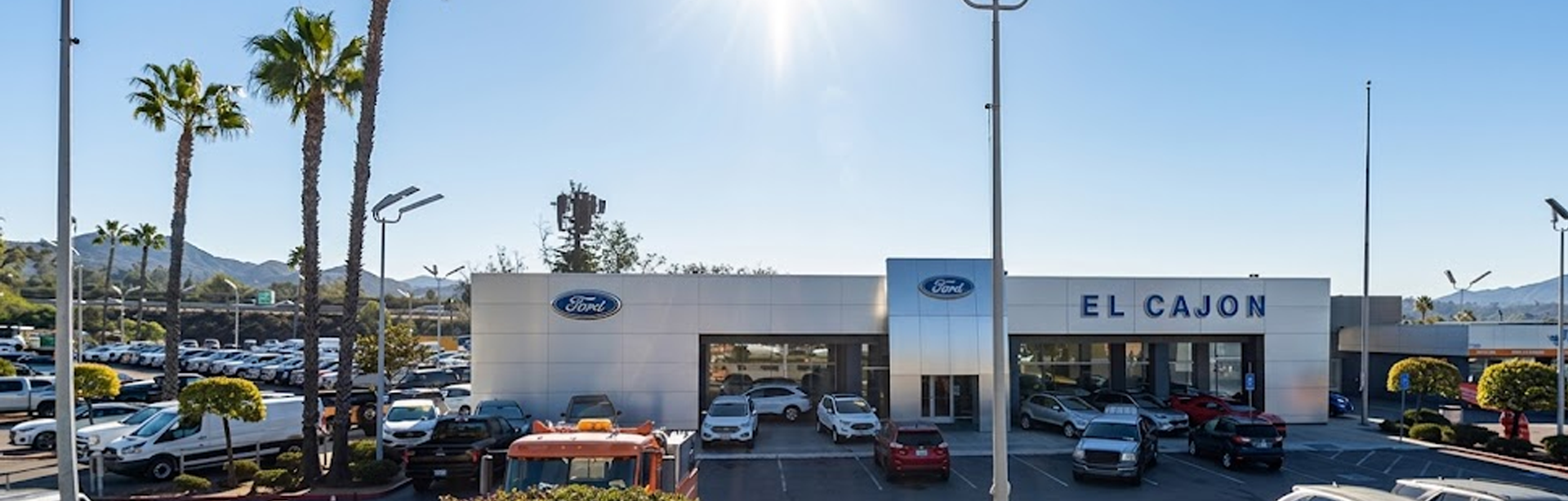 Exterior view of El Cajon Ford dealership