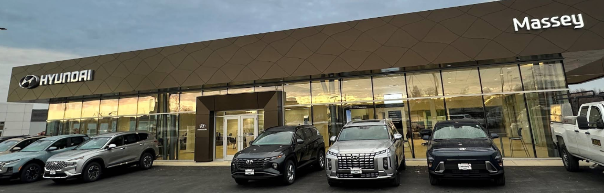 Exterior view of Massey Hyundai dealership