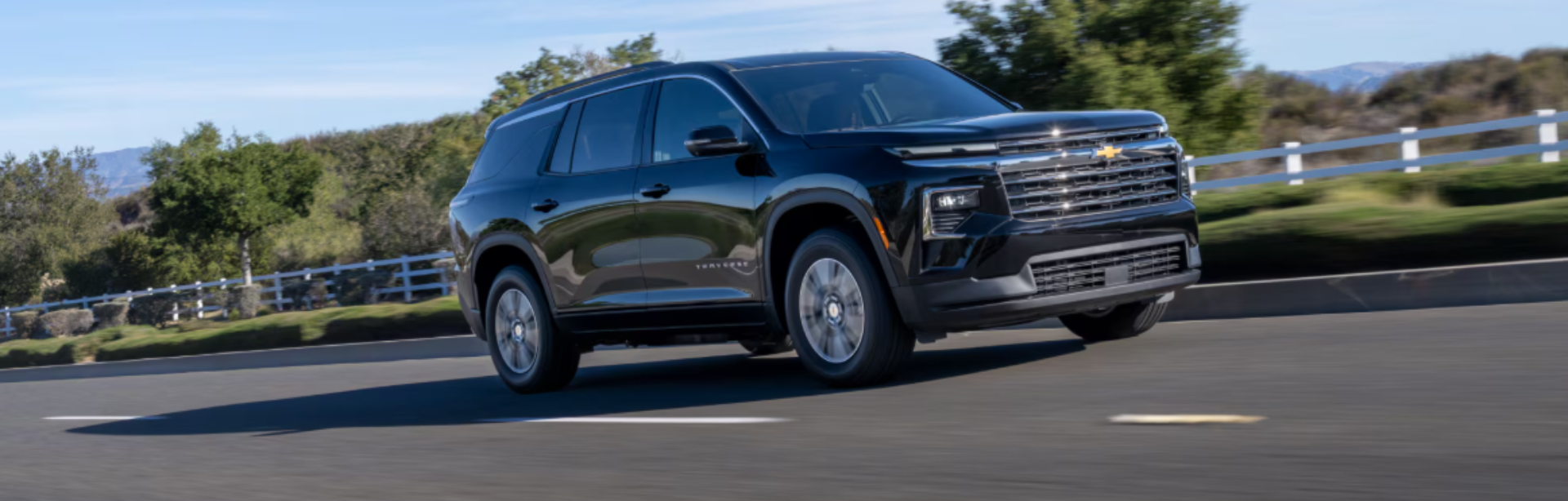 Chevrolet Traverse interior.