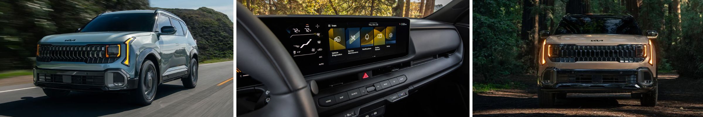Kia Seltos interior.