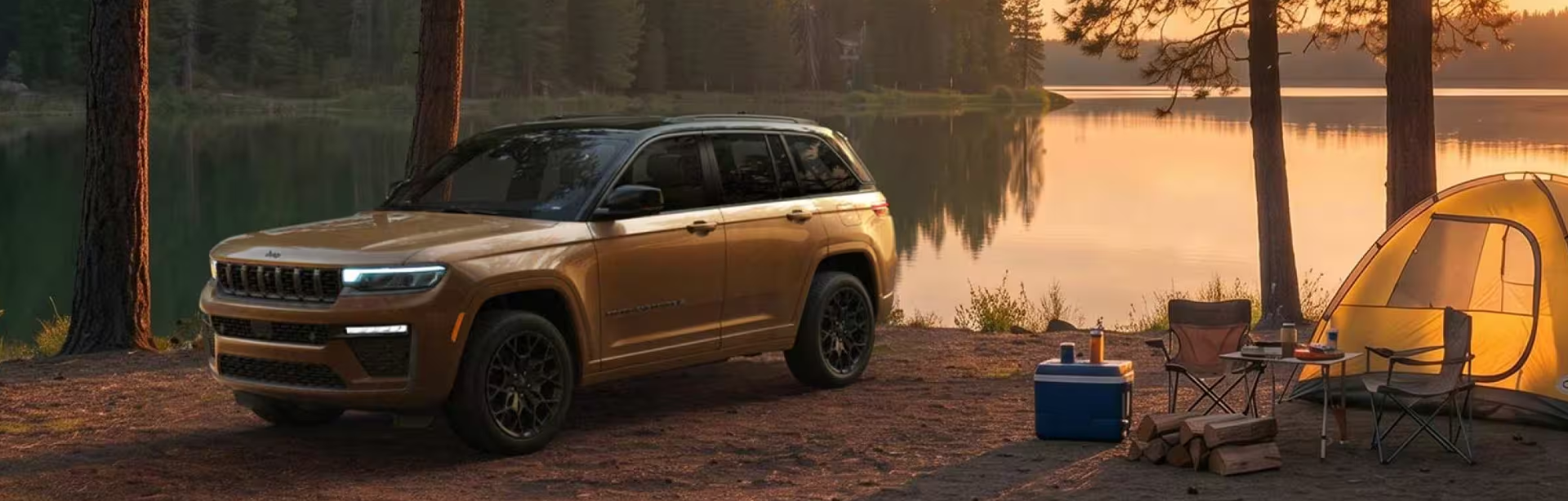 Jeep Grand Cherokee interior.