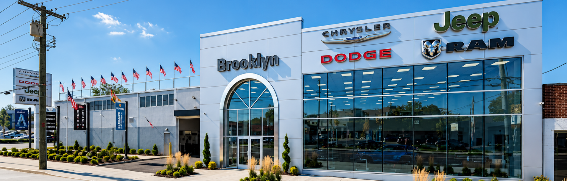 Brooklyn Chrysler Jeep Dodge Ram storefront